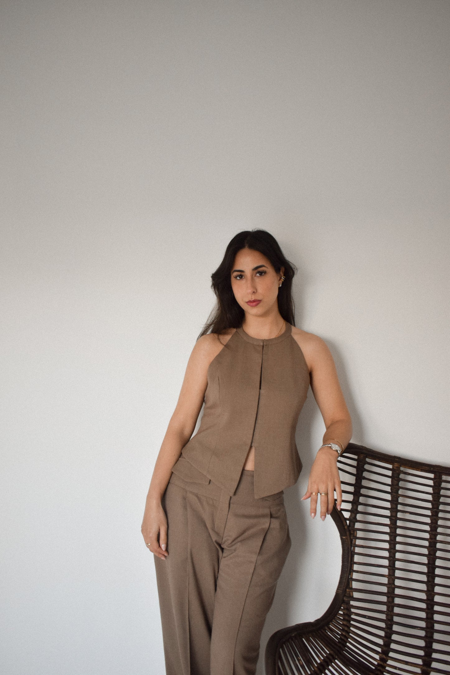DUNE VEST - MOCHA