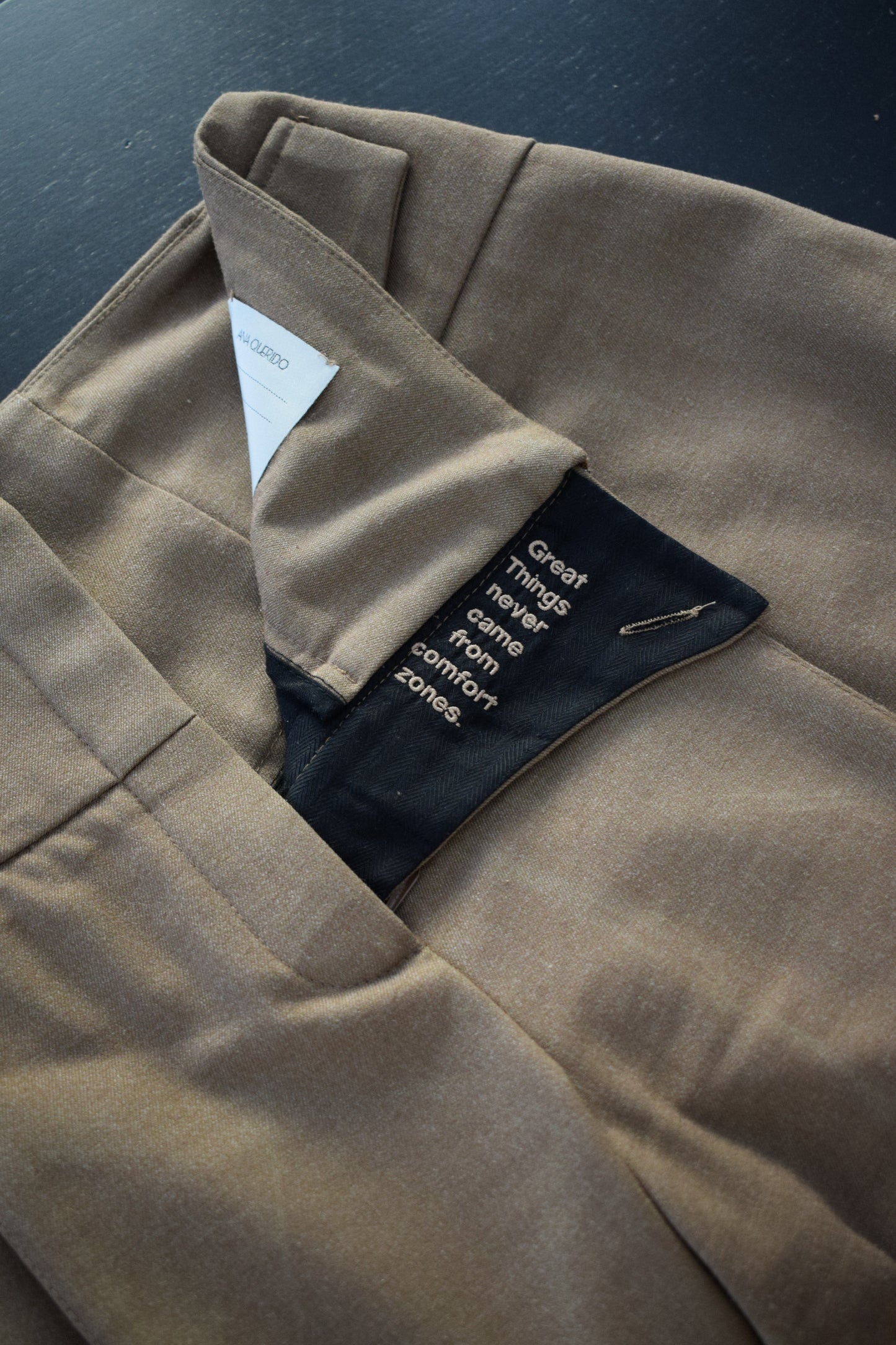 DUNE TROUSERS - MOCHA