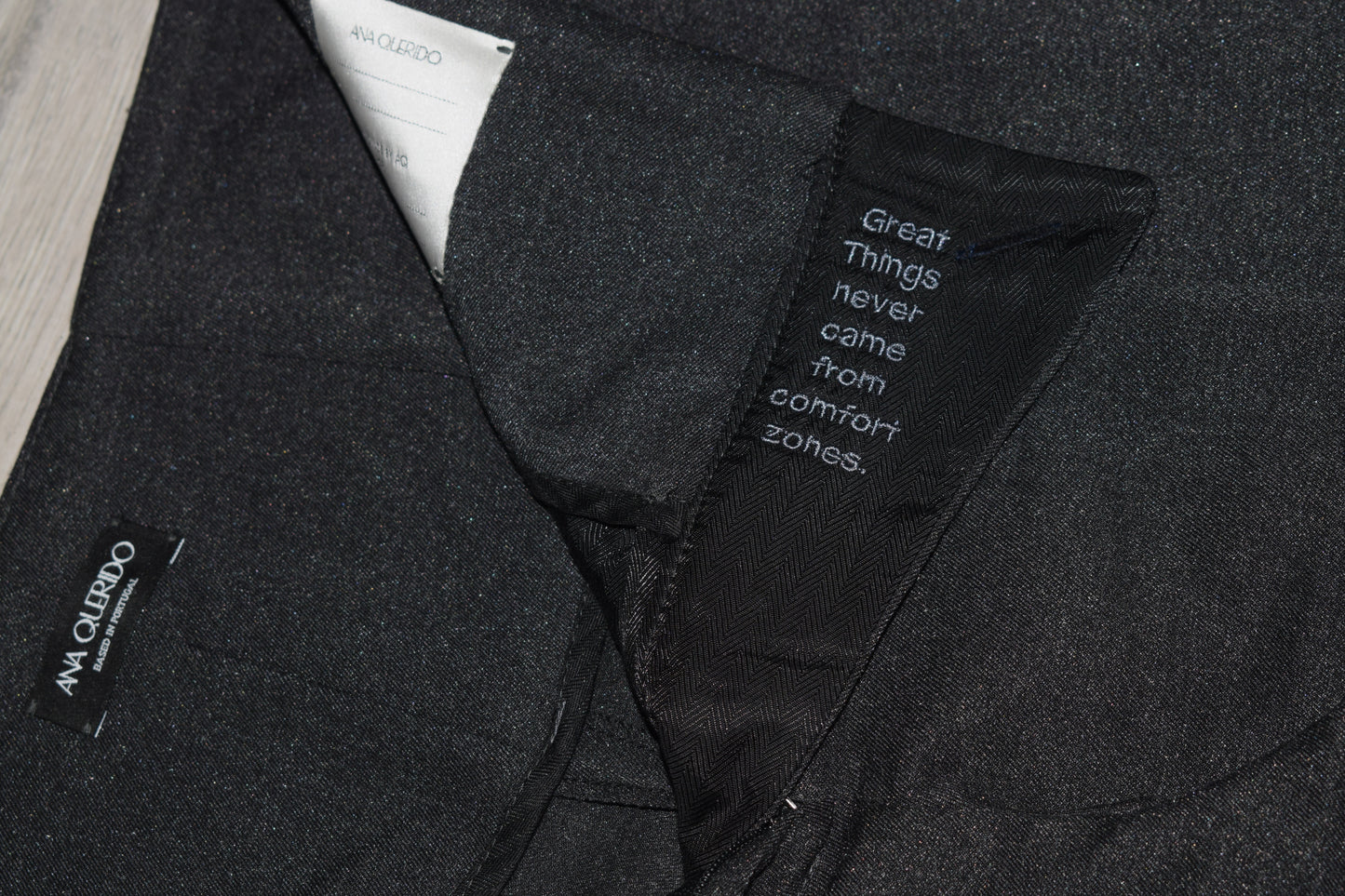 DUNE TROUSERS - DARK GREY