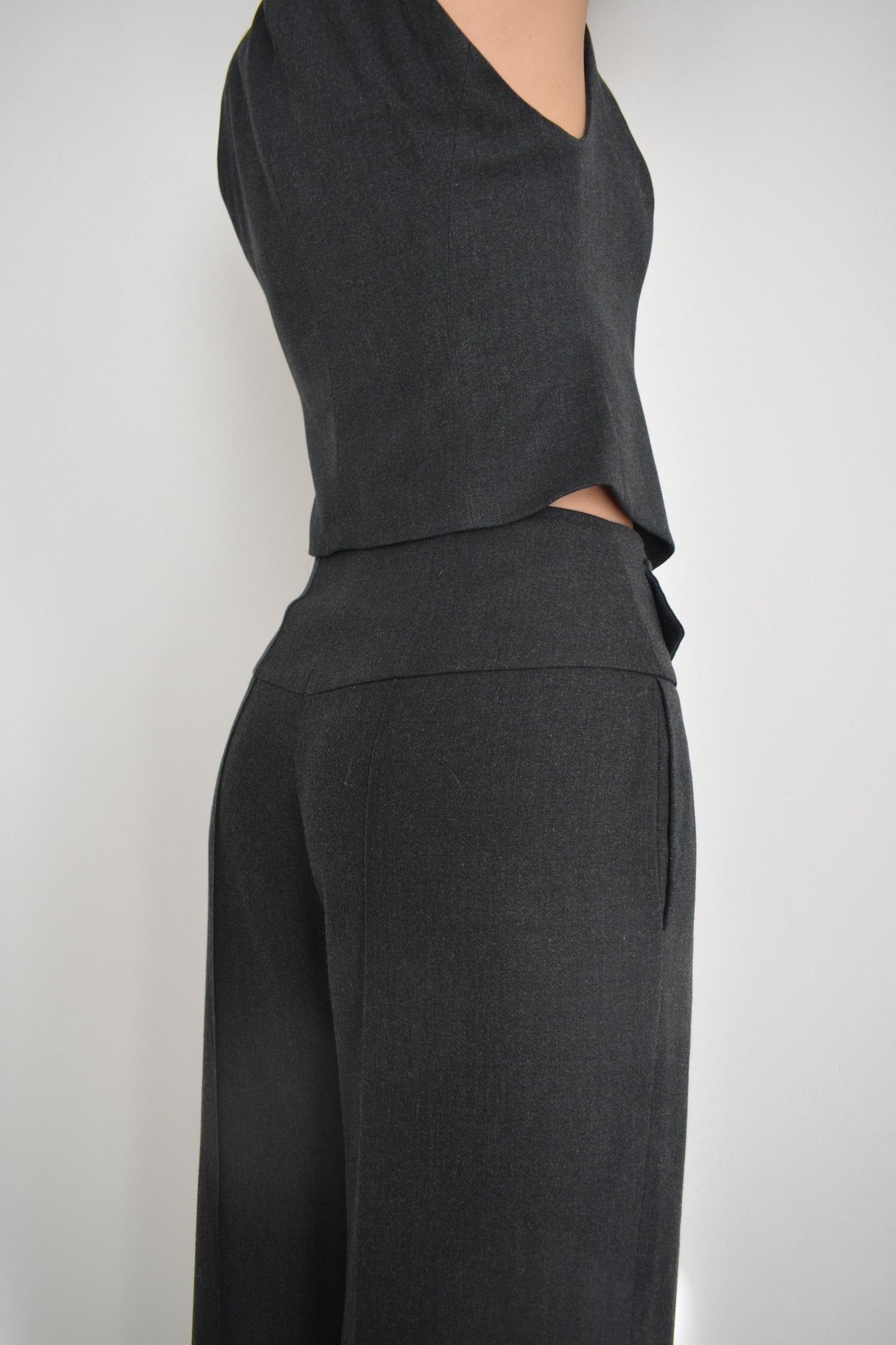 DUNE TROUSERS - DARK GREY