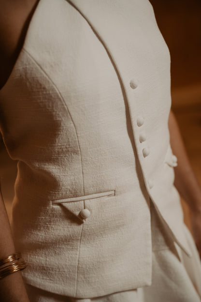 COLETTE Vest - white