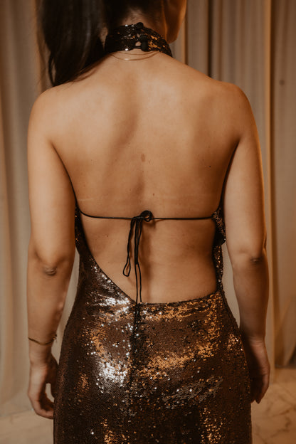 ISABELLA DRESS - SEQUINS
